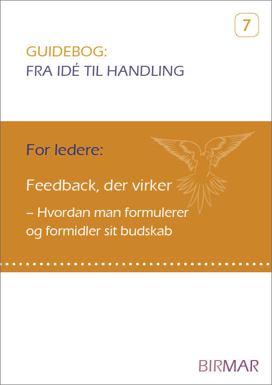 Feedback, der virker