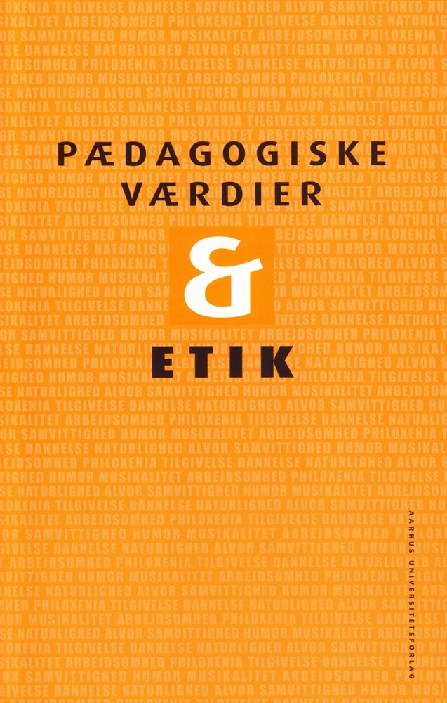 Pædagogiske værdier og etik