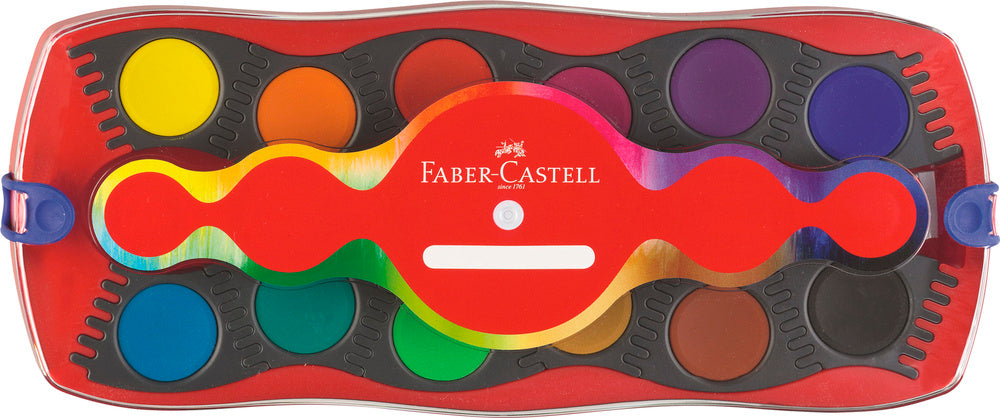 Farvelade Faber-Castell connector 12 stk.