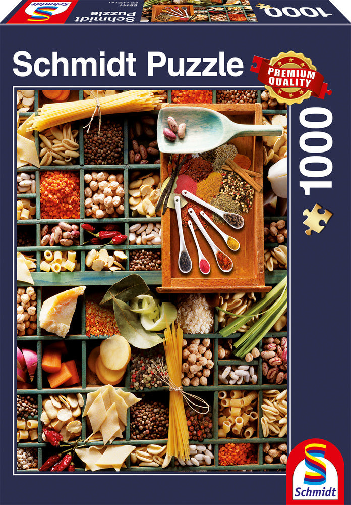 Puslespil Kitchen Potpourri 1000 brikker