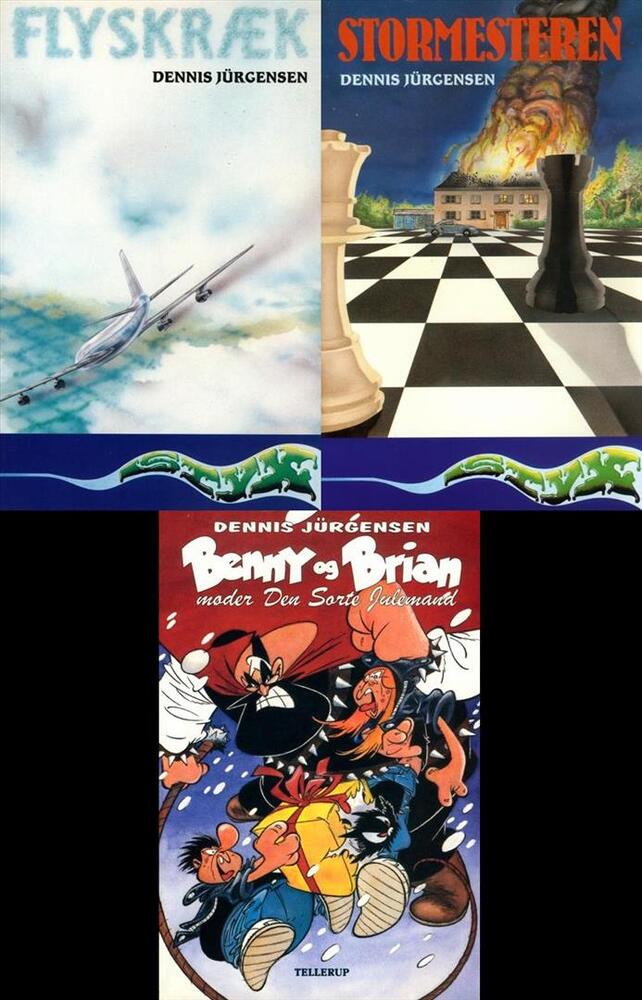 Flyskræk, Stormesteren & Benny og Brian møder den sorte julemand