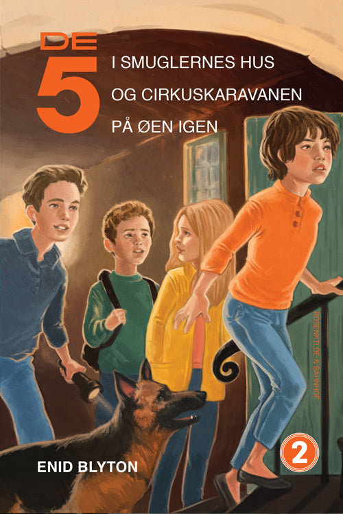 De 5 i smuglernes hus De 5 og cirkuskaravanen De 5 på øen igen