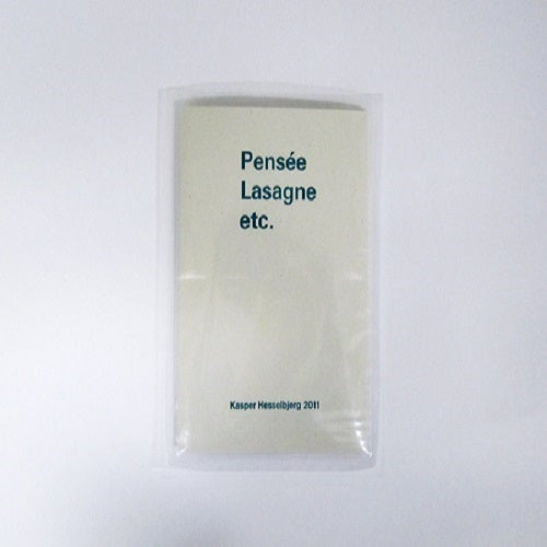 Pensée Lasagne etc.
