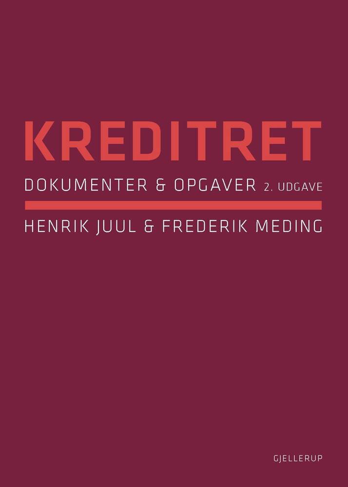 Kreditret - dokumenter og opgaver