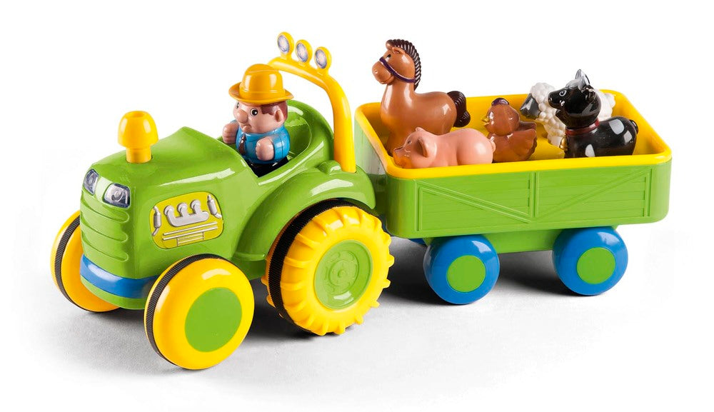 Traktor med anhænger