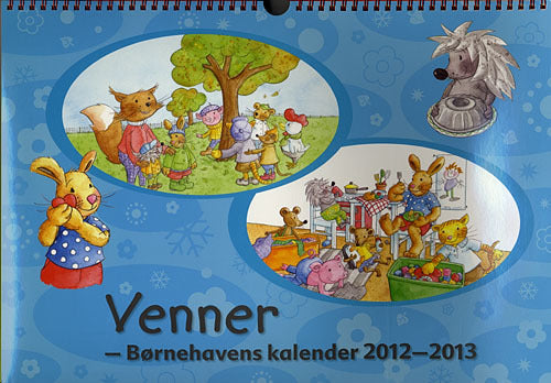 Venner, Børnehavens kalender 2012-2013