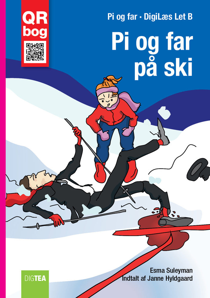 Pi og far på ski