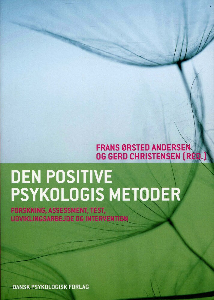 Den positive psykologis metoder