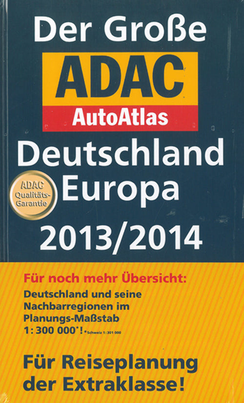 Der Grosse ADAC AutoAtlas Deutschland Europa 2013/2014