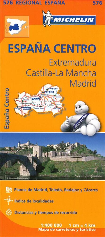 Center Spain - Extremadura, Castilla - La Mancha, Madrid