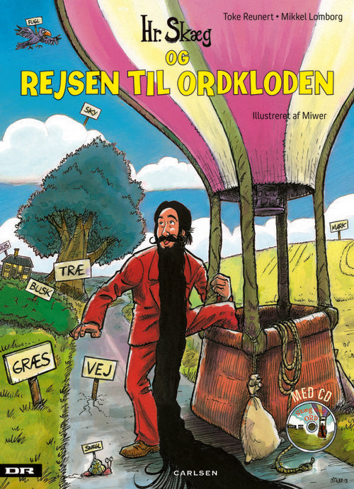 Hr. Skæg og rejsen til ordkloden m. cd
