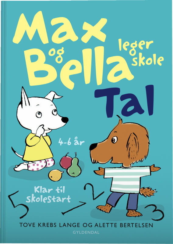 Max og Bella leger skole. Tal