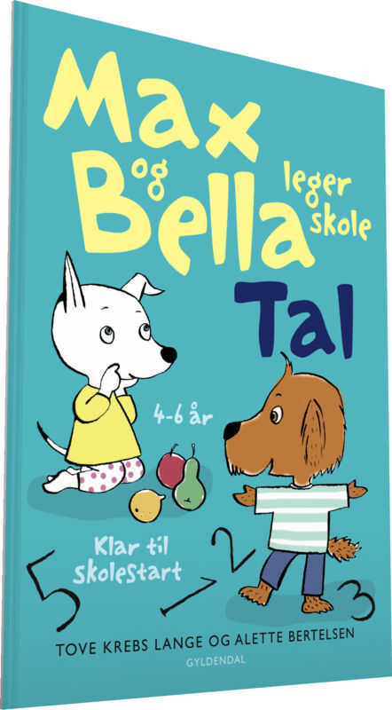 Max og Bella leger skole. Tal