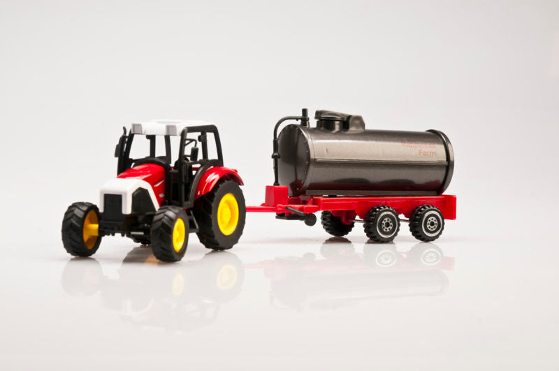 BULL TRAKTOR MED ANHÆNGER