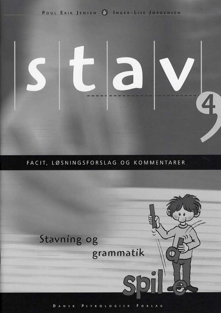 STAV 4 - Facit, løsningsforslag og kommentarer, 4.udgave