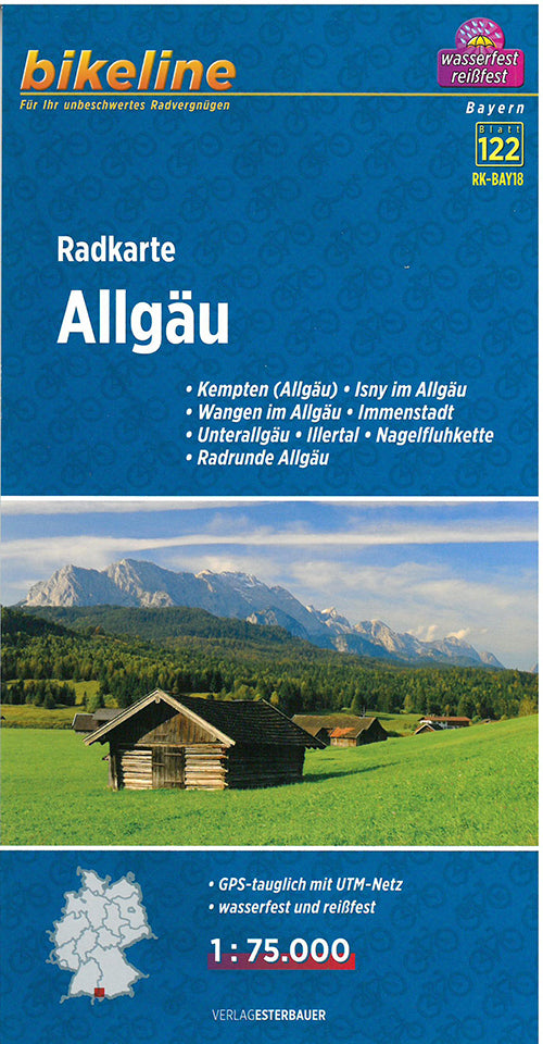 Allgäu Radkarte