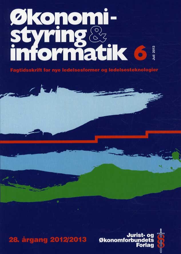Økonomistyring & informatik nr. 6, 28. årgang 2012/2013