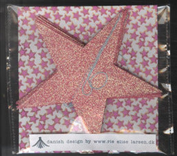 Glitterstars fra Rie Elise Larsen / Pink