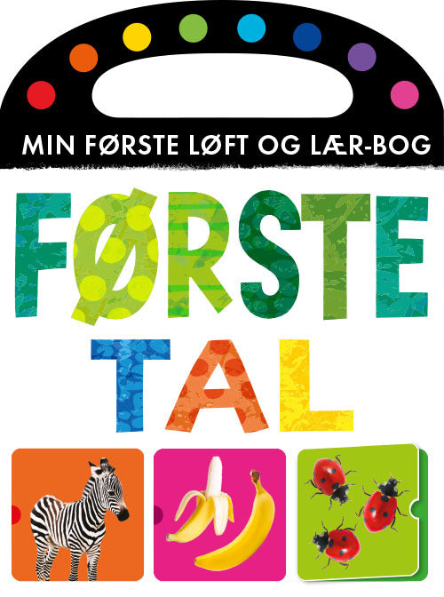 Første tal - Min første løft og lær-bog - Sæt á 3 stk. Pris pr. stk: 49,95