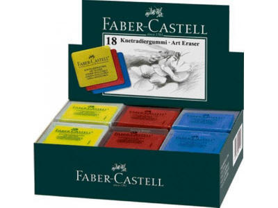 Knetgummi Faber-Castell ass farver