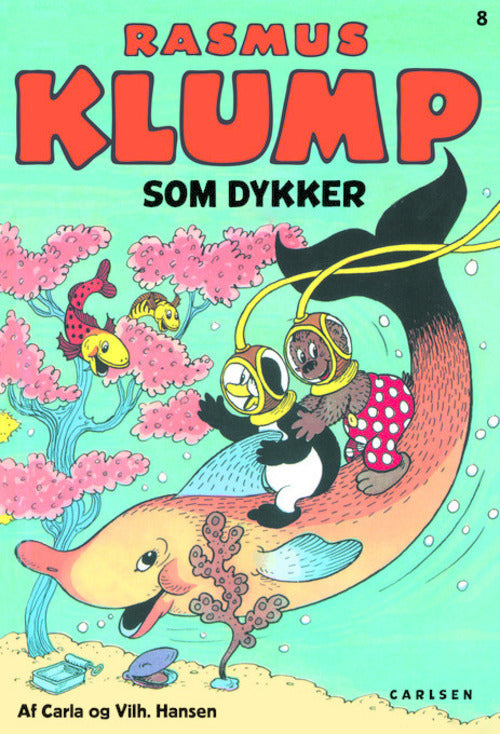 Rasmus Klump som dykker