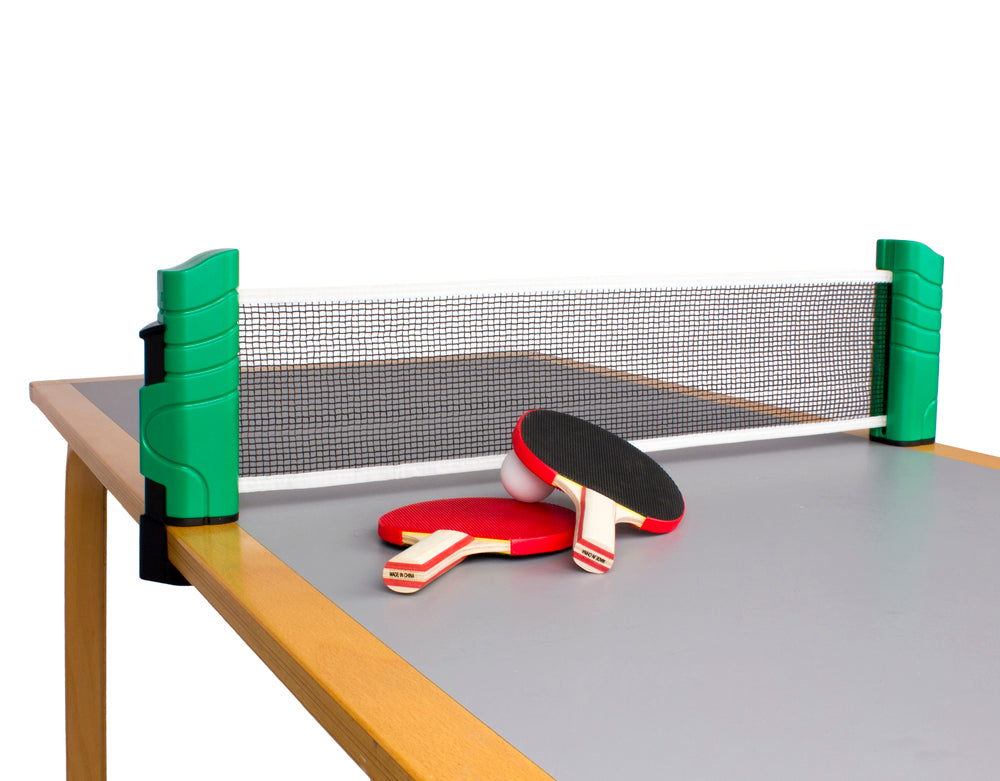 BORDTENNIS NET MED 2 BAT OG 3 BOLDE