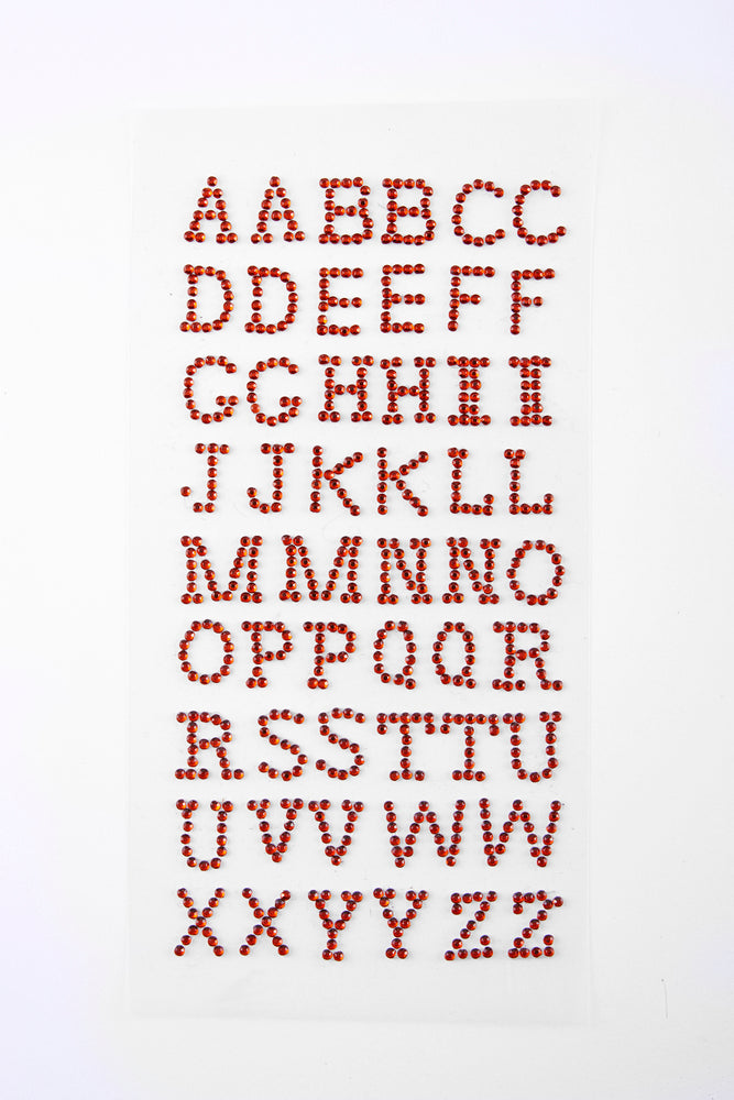 STICKERS MED BOGSTAVER KOBBER