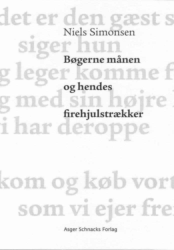 Bøgerne månen og hendes firehjulstrækker