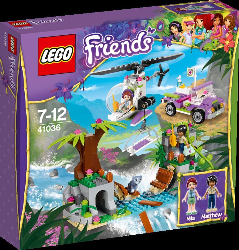 41036 LEGO FRIENDS REDNINGSAKTION PÅ JUNGLEBROEN