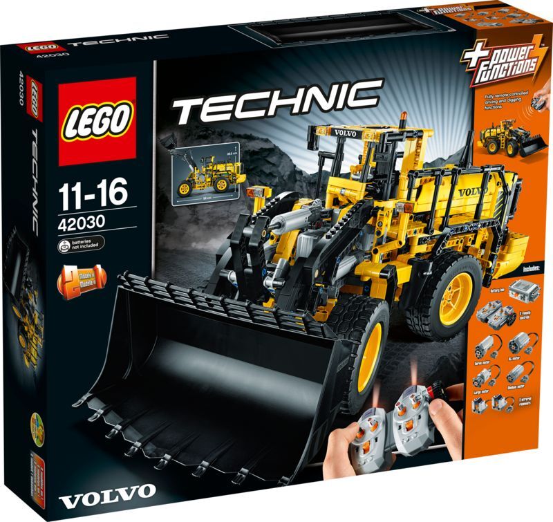 42030 LEGO TECHNIC FJERNSTYRET VOLVO L350F HJULLÆSSER