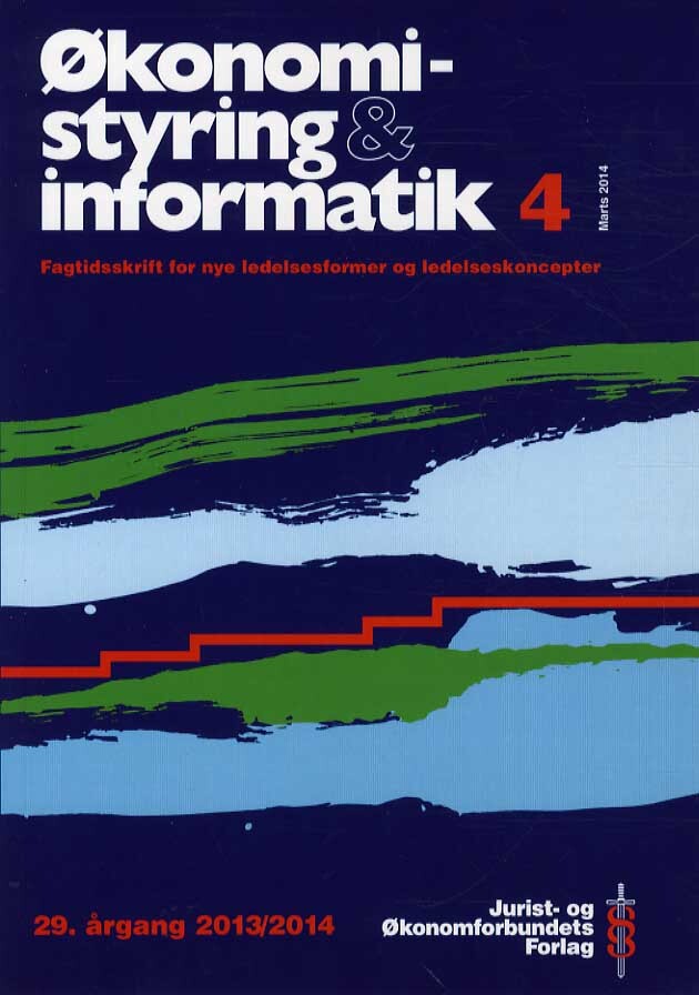 Økonomistyring & informatik nr. 4, 29. årgang 2013/2014