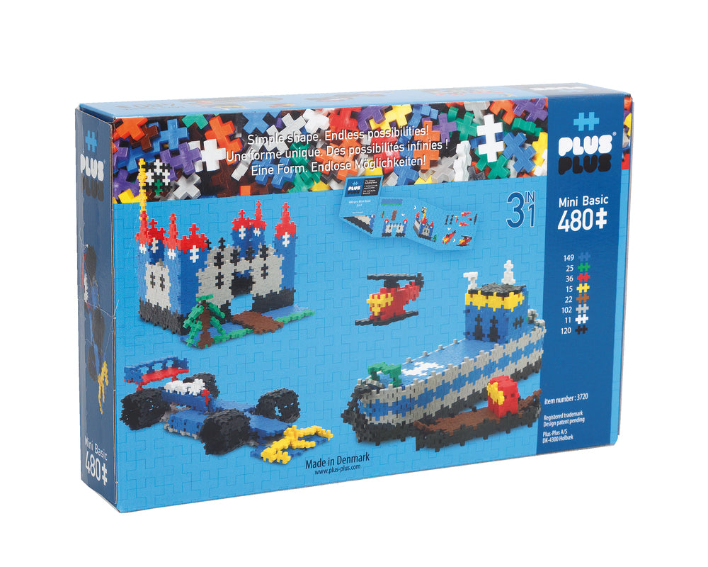 Plus-Plus basic 3i1 480 stk