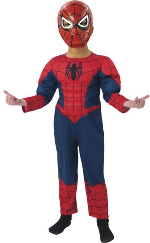 SPIDERMAN DRAGT MED MUSKLER STR MEDIUM