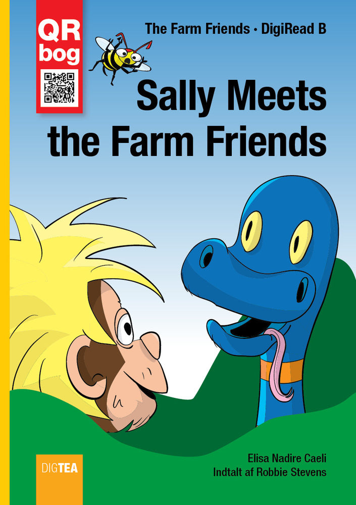 Sally meets the farm friends