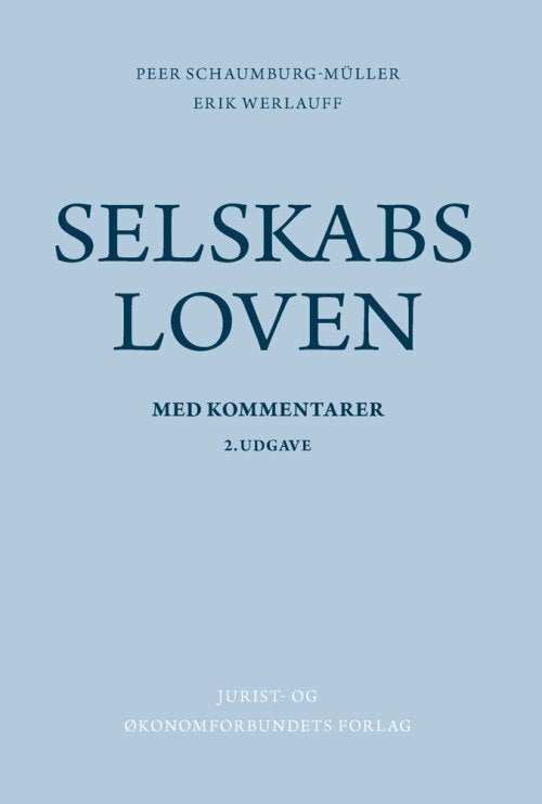 Selskabsloven med kommentarer
