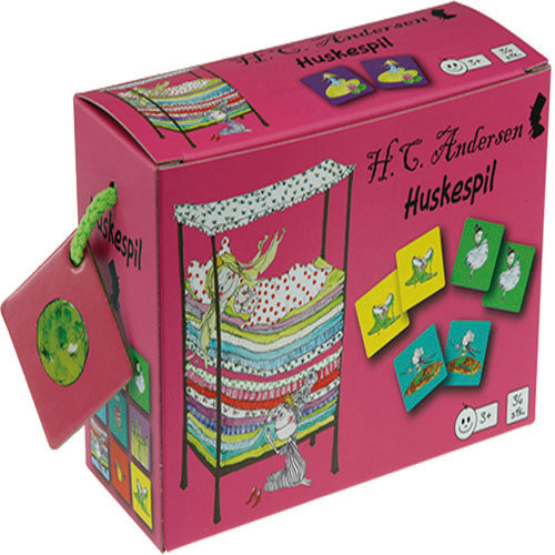 Huskespil med H.C. Andersen tegninger - X