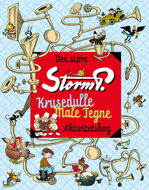 Storm P.- Den store Storm P.-krusedulle-male-tegne-aktivitetsbog