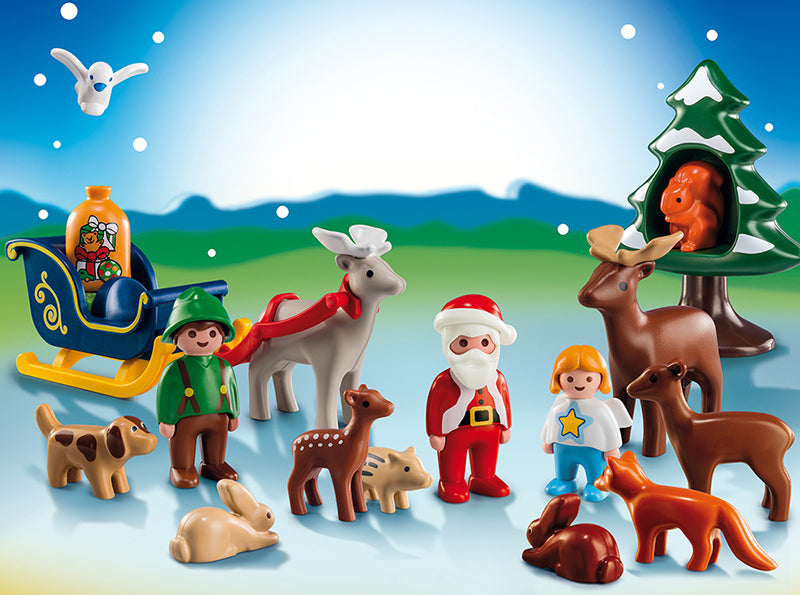 5497 123 ADVENT KALENDER CHRISMAS IN THE FOREST