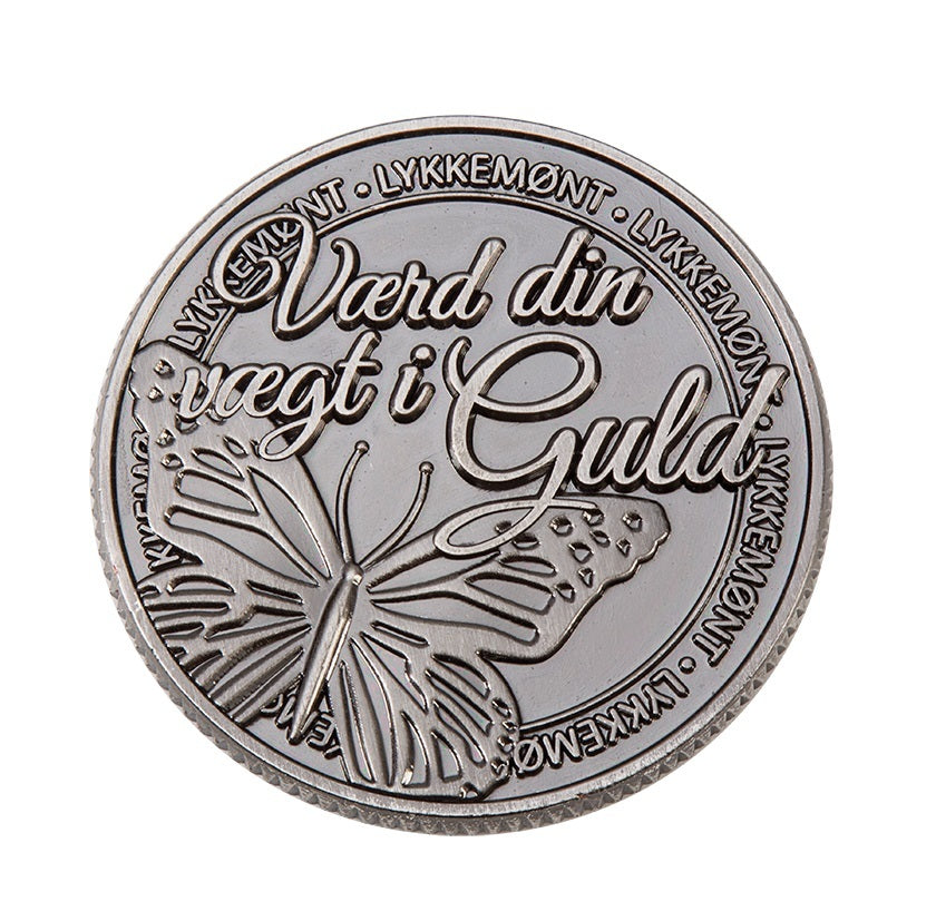 Lykkemønt værd din vægt i guld