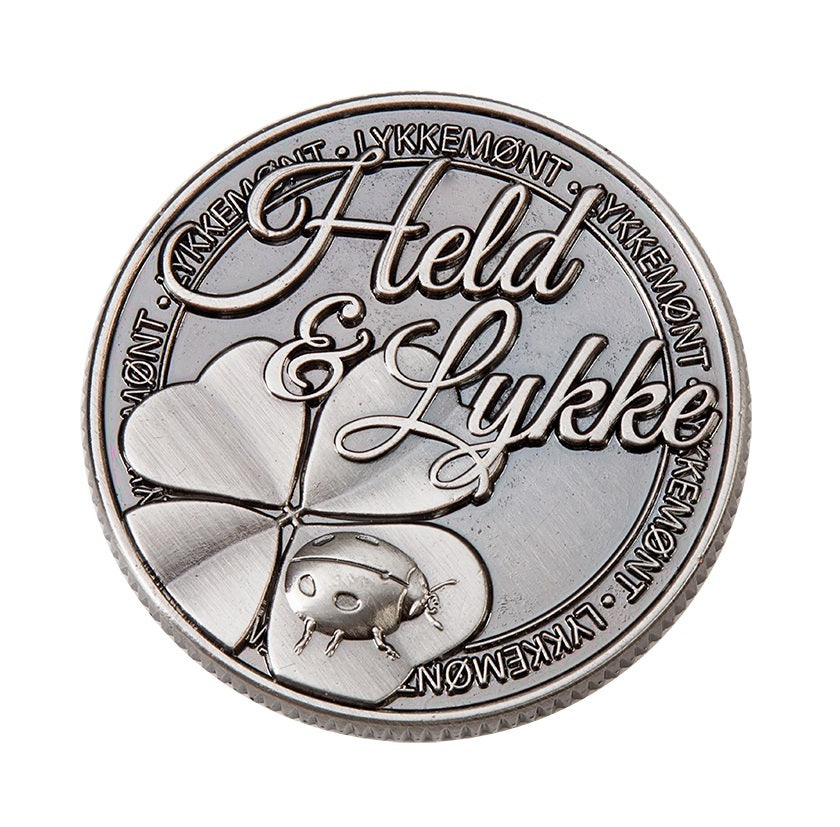Lykkemønt held & lykke