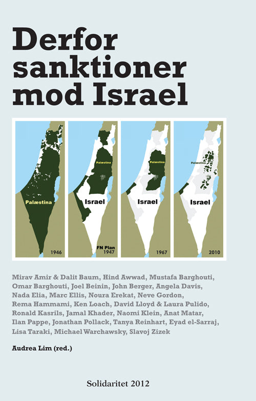 Derfor sanktioner mod Israel