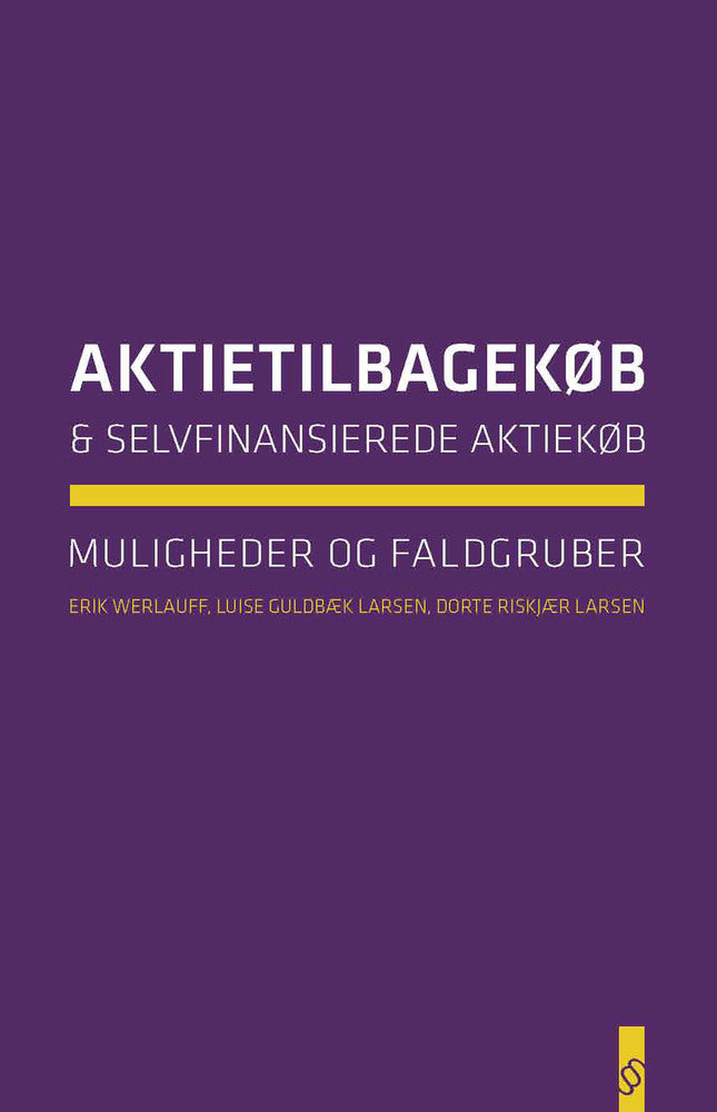 Aktietilbagekøb & selvfinansierede aktiekøb