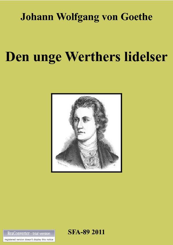 Den unge Werthers lidelser