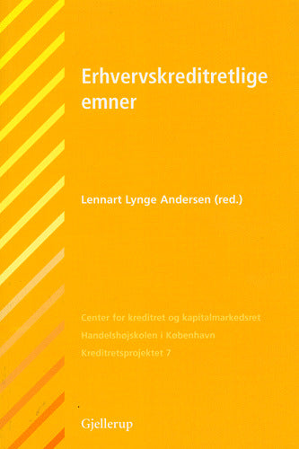 Erhvervskreditretlige emner