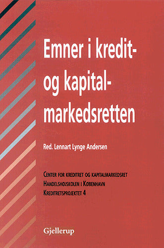 Emner i kredit- og kapitalmarkedsretten