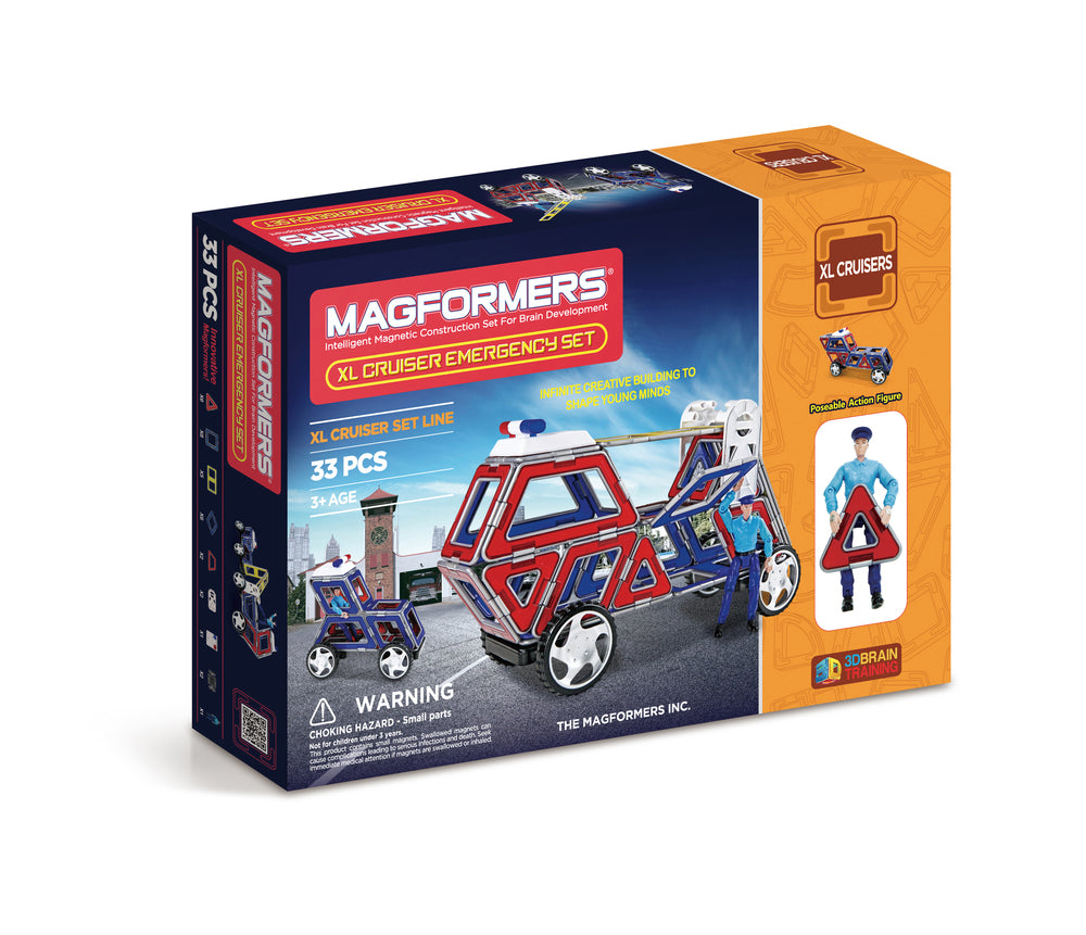 MAGFORMERS XL CRUISERS EMERGENCY SET