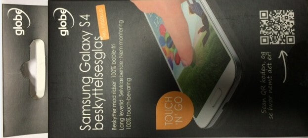 BESKYTTELSESGLAS SAMSUNG S4 M/PUDSEKLUD