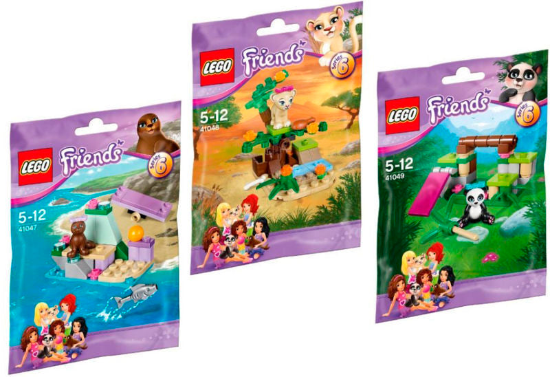 41047-41048-41049 LEGO FRIENDS ANIMAL NR. 6