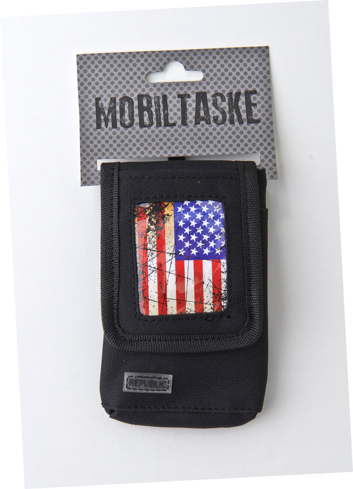 MOBILTASKE KIDS SORT M/INDSTIKSLOMME