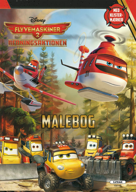 MALEBOG FLYVEMASKINER REDNINGSAKTIONEN